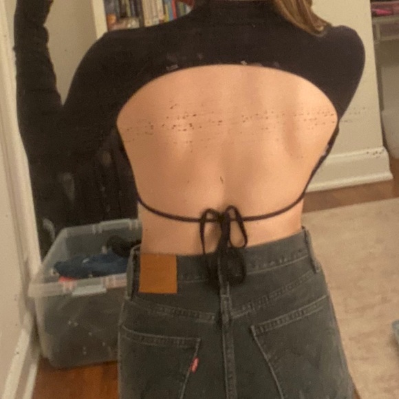 Adika open back crop top - Picture 5 of 6